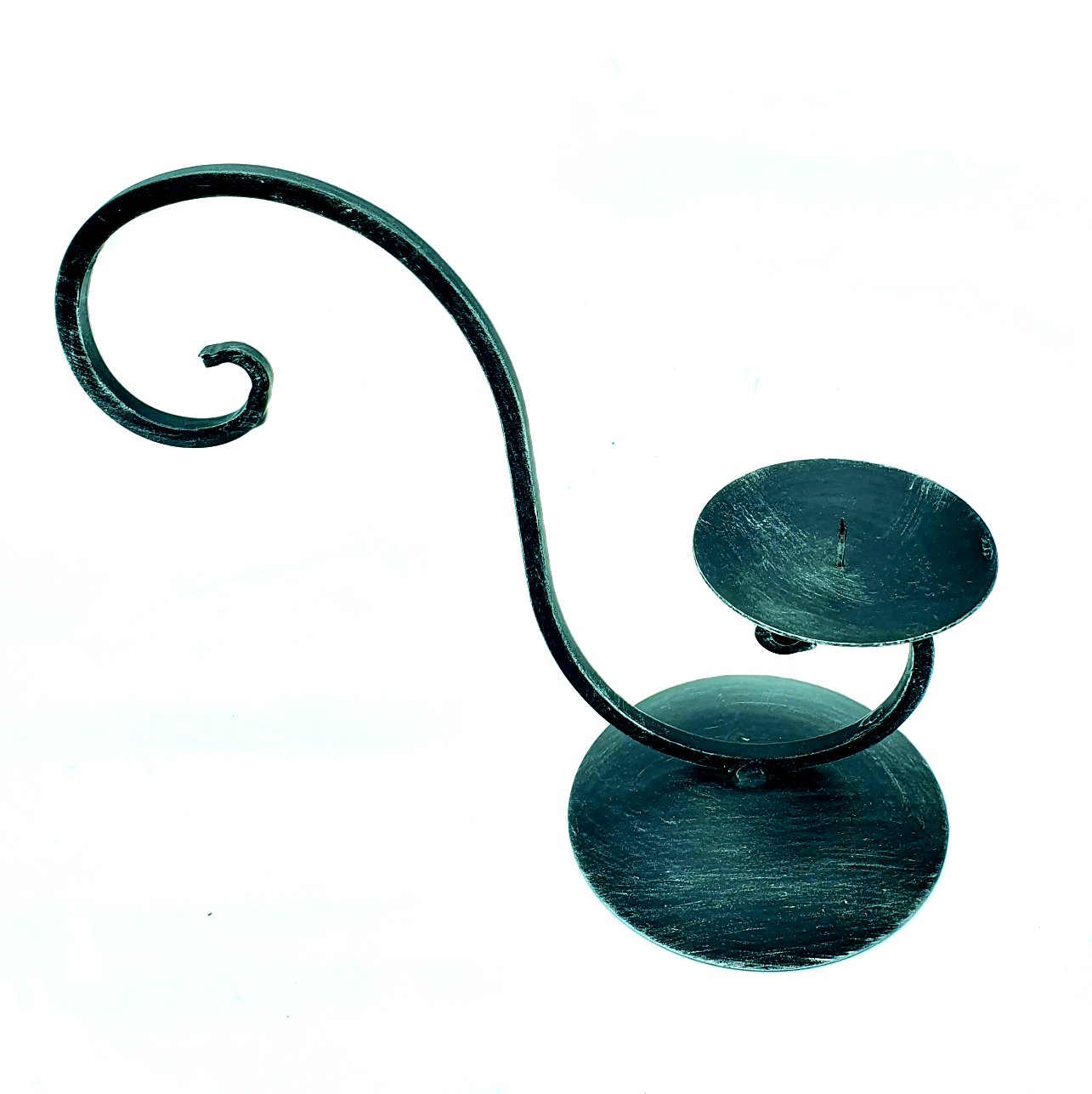 6168 Candeliere in ferro battuto - Portacandele