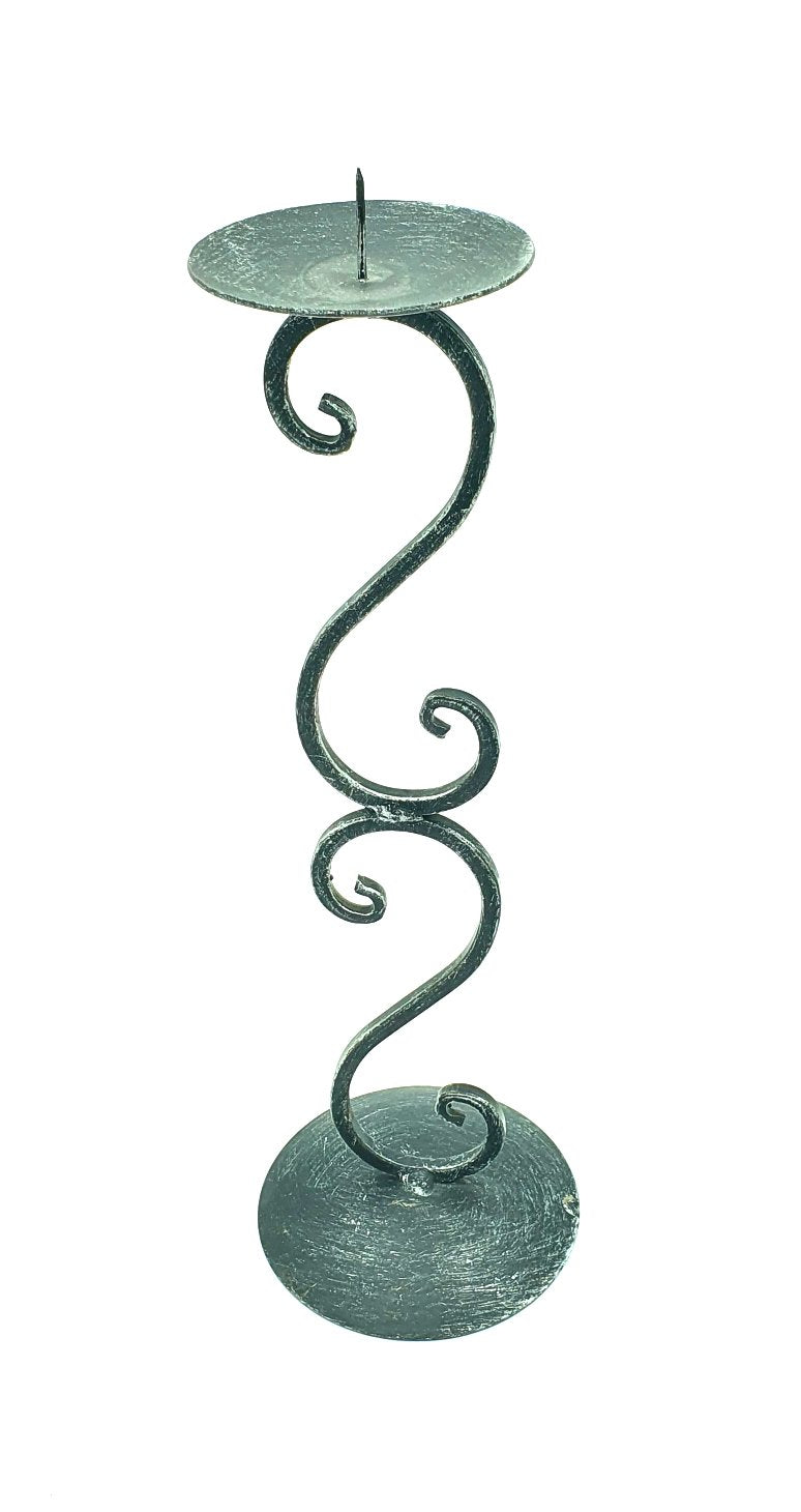 6172 Candeliere in ferro battuto - Portacandele