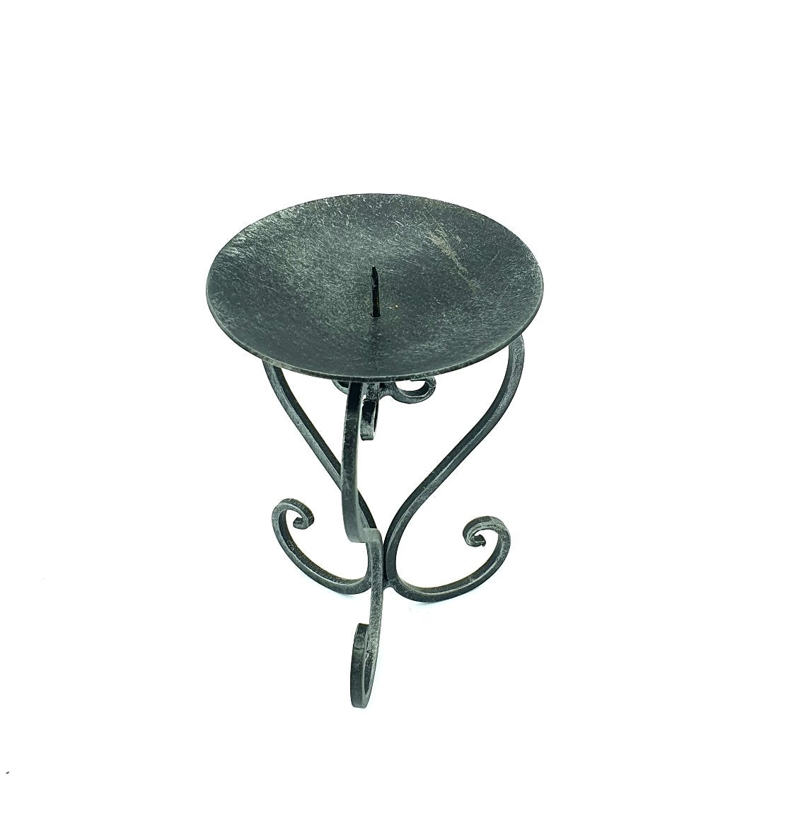 6176 Candeliere in ferro battuto - Portacandele