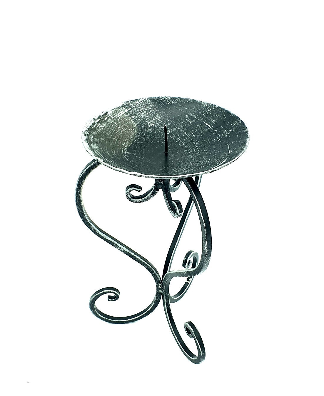 6177 Candeliere in ferro battuto - Portacandele