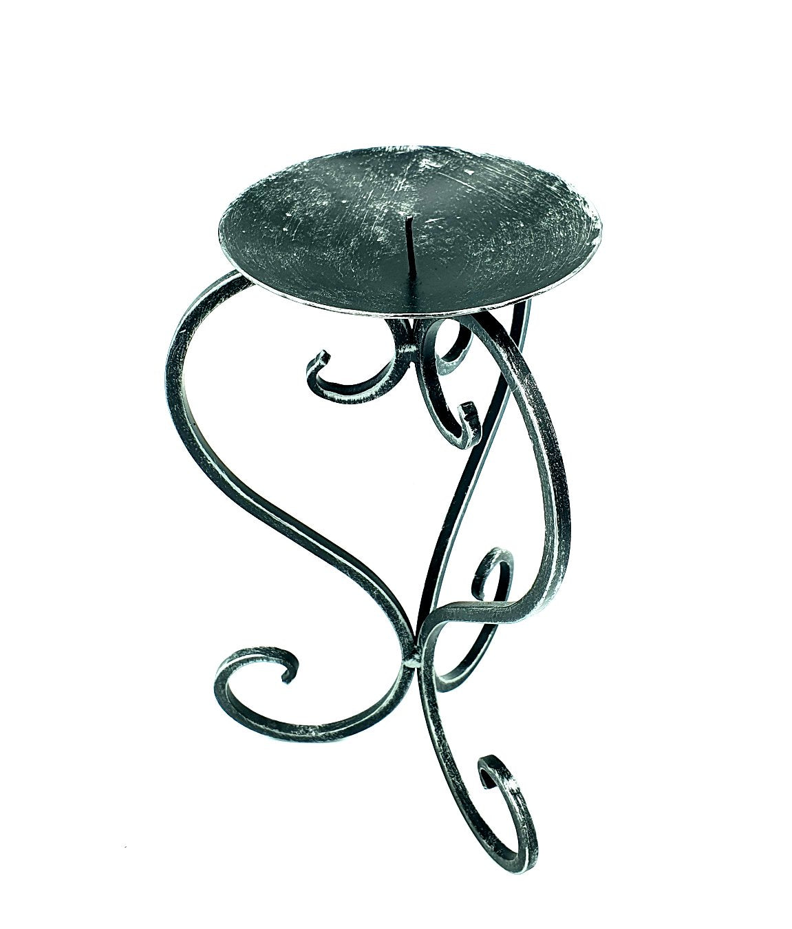 6178 Candeliere in ferro battuto - Portacandele