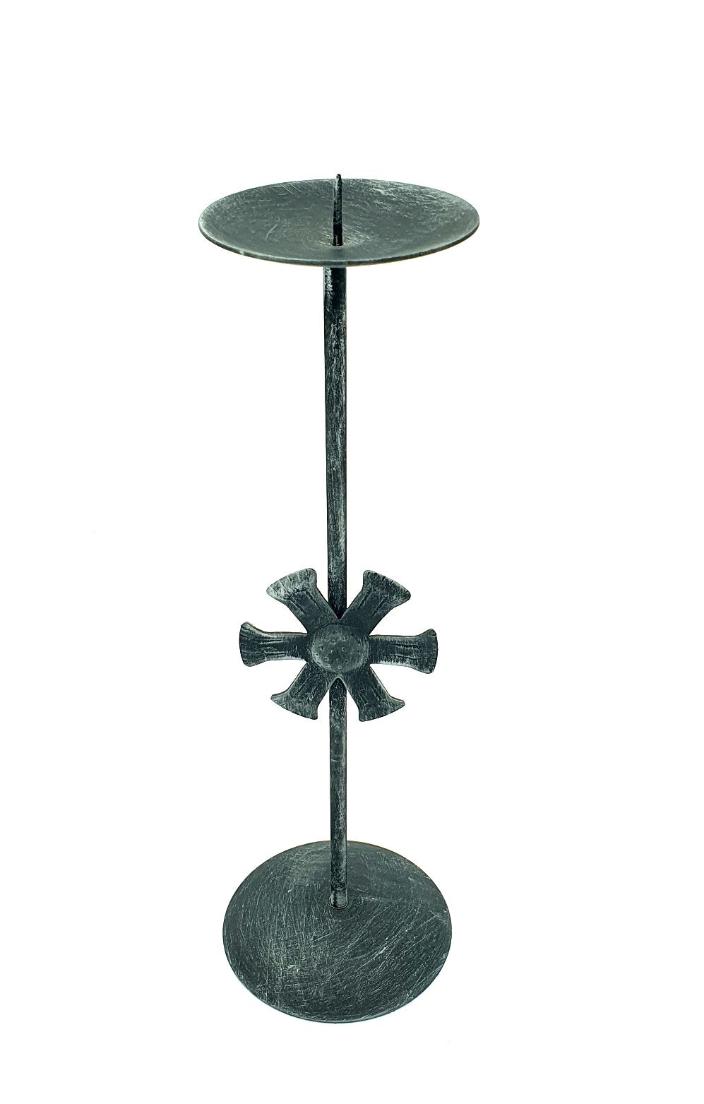 6179 Candeliere in ferro battuto - Portacandele