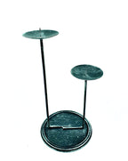 6182 Candeliere in ferro battuto - Portacandele