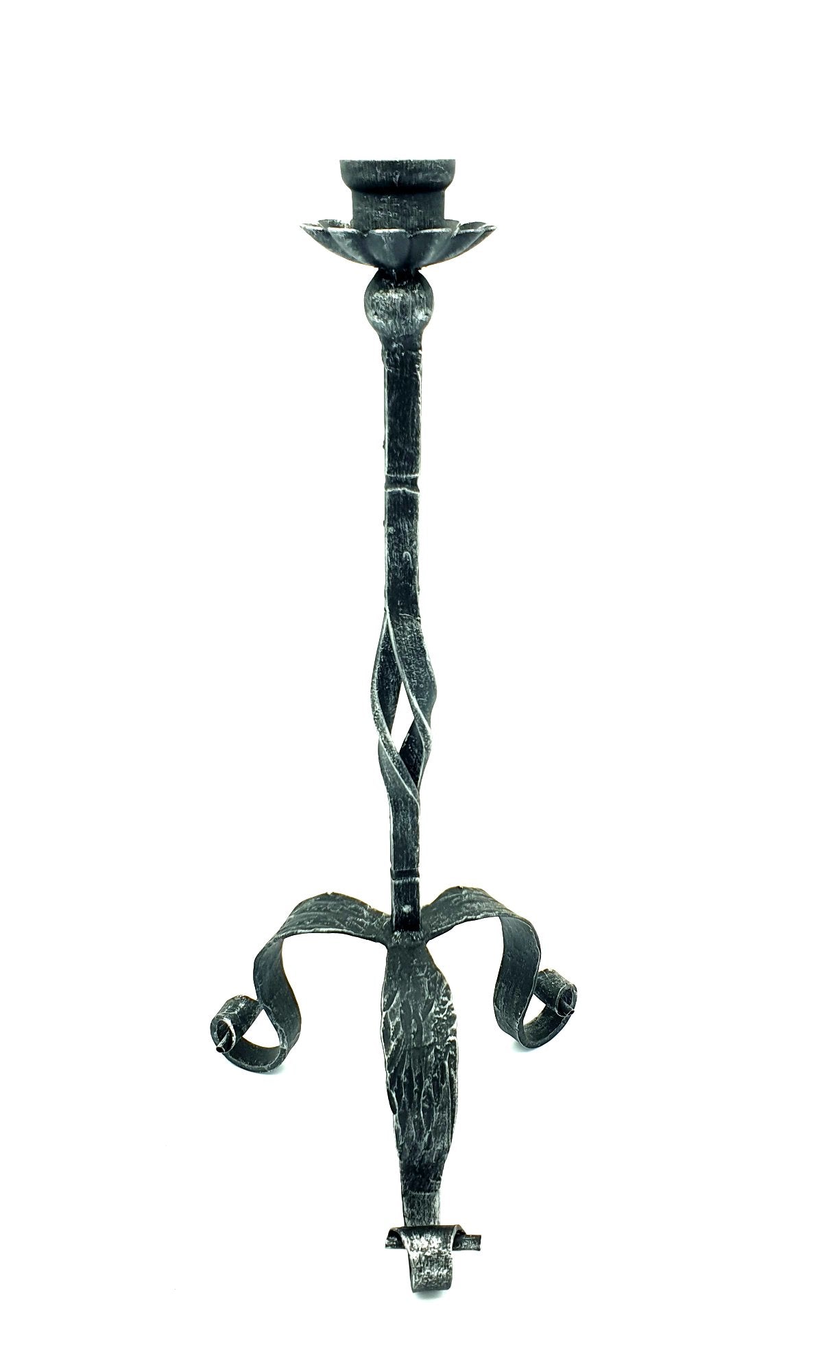 6188 Candeliere in ferro battuto - Portacandele