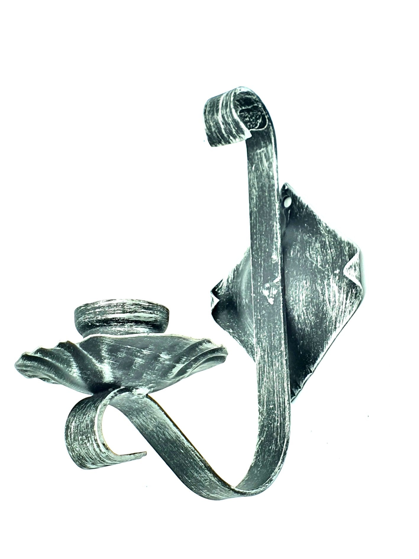 6191 Candeliere in ferro battuto - Portacandele