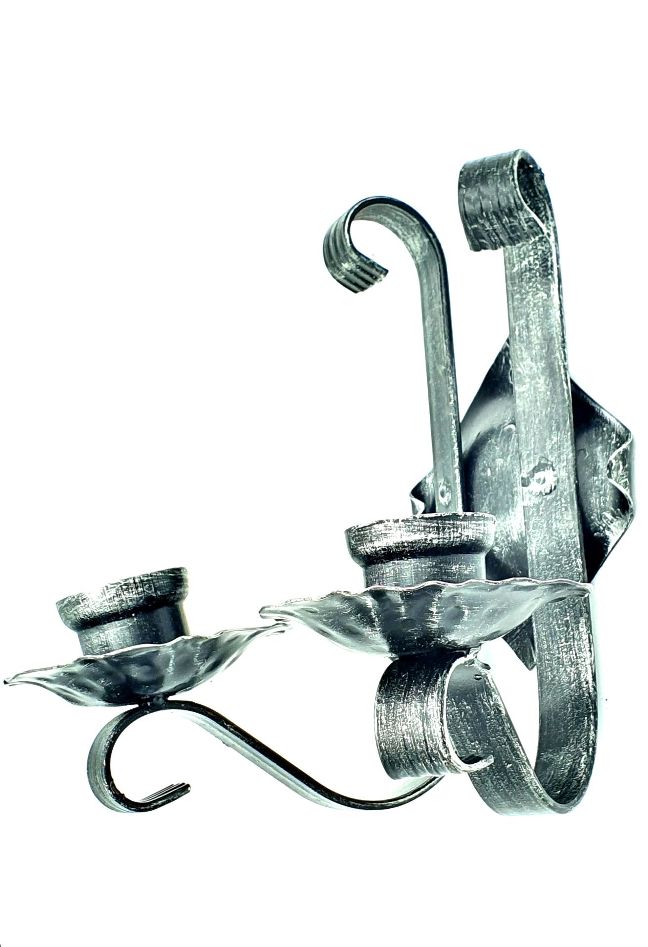 6192 Candeliere in ferro battuto - Portacandele