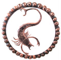 6213 Segno Zodiacale Scorpione in Ferro Battuto