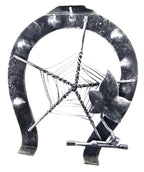 6219 Ferro di Cavallo con Ragnatela in Ferro Battuto