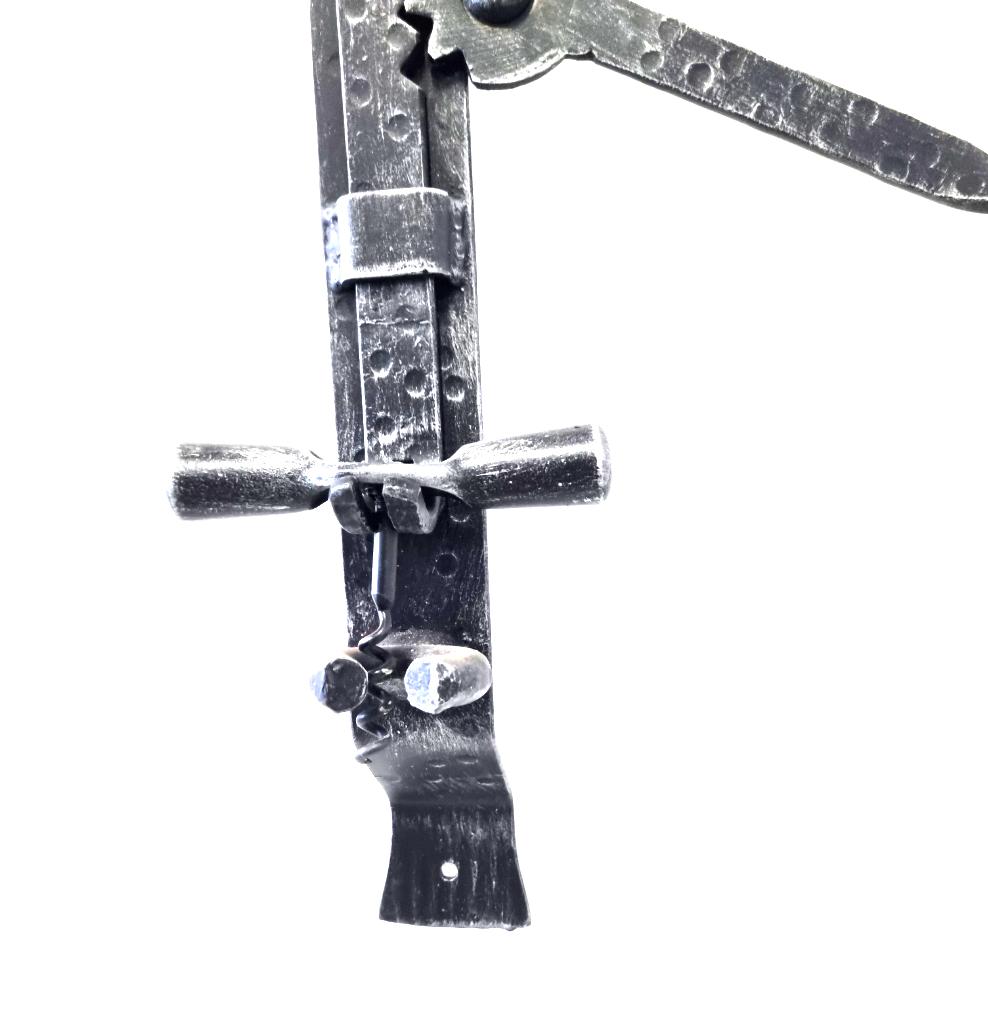 6242 Cavatappi artigianale in ferro battuto