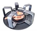 6270 Supporto per Pentola in ferro battuto- Fondue bourguignonne