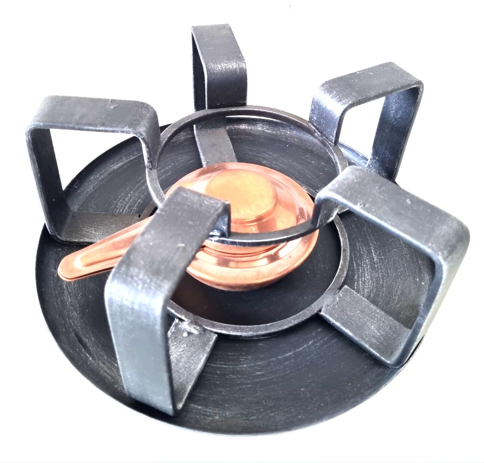 6270 Supporto per Pentola in ferro battuto- Fondue bourguignonne