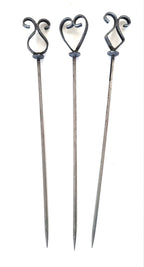 6272 Set 3 accessori per cucina in ferro battuto