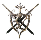 6303 Scudo Leone in Ferro Battuto