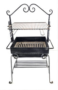6308 Barbecue in ferro - Barbecue a legna e a carbone