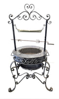 6310 Barbecue in ferro - Barbecue a legna e a carbone