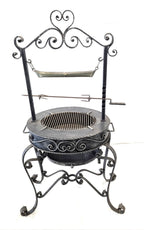 6310 Barbecue in ferro - Barbecue a legna e a carbone