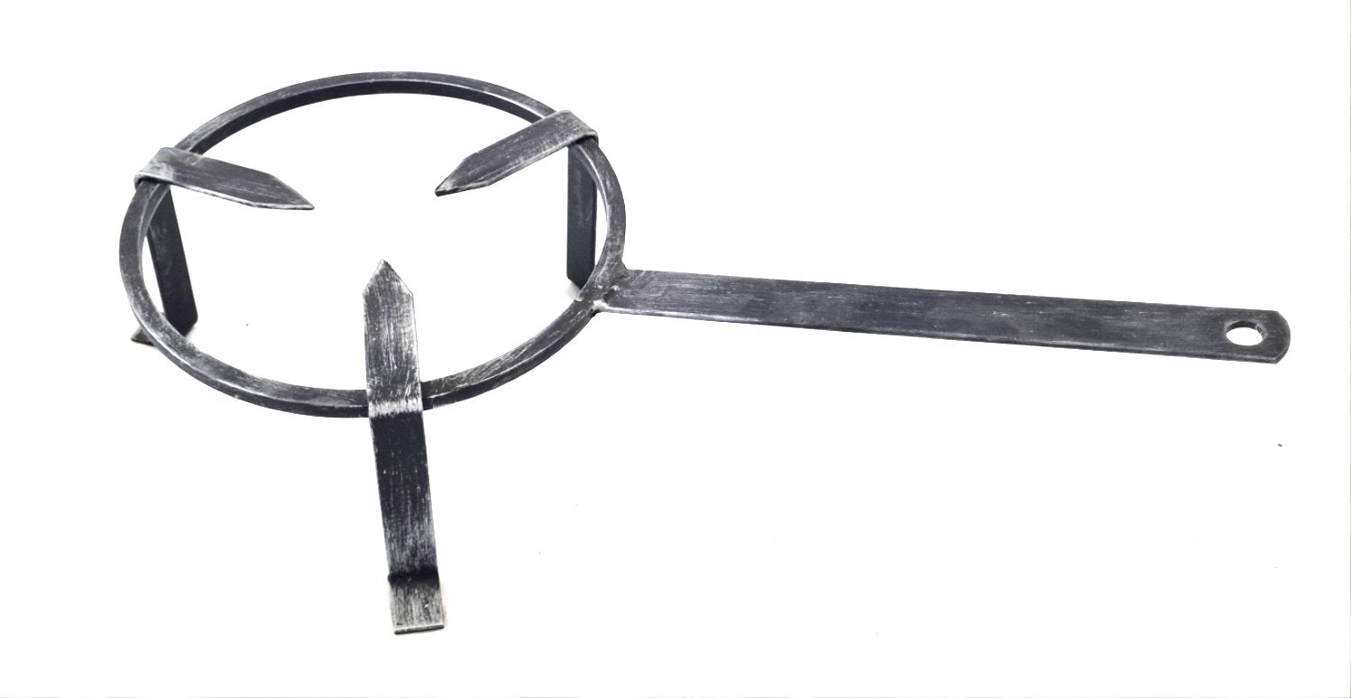 6577 Base per riscaldare - Base per Fornello - Base per cucinare barbecue brace o camino