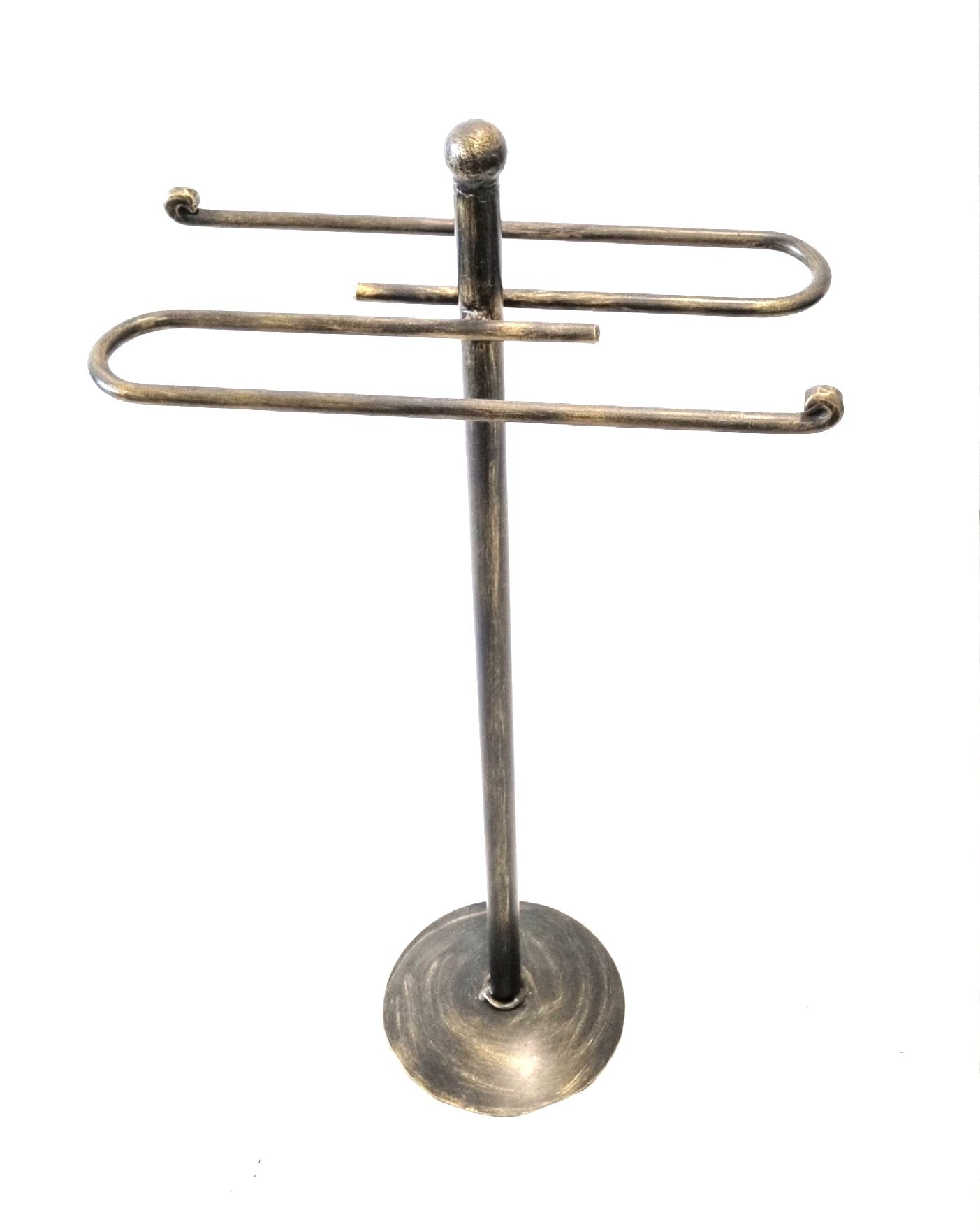 6613 Porta Asciugamani per Bagno in Ferro Battuto - Servomuto