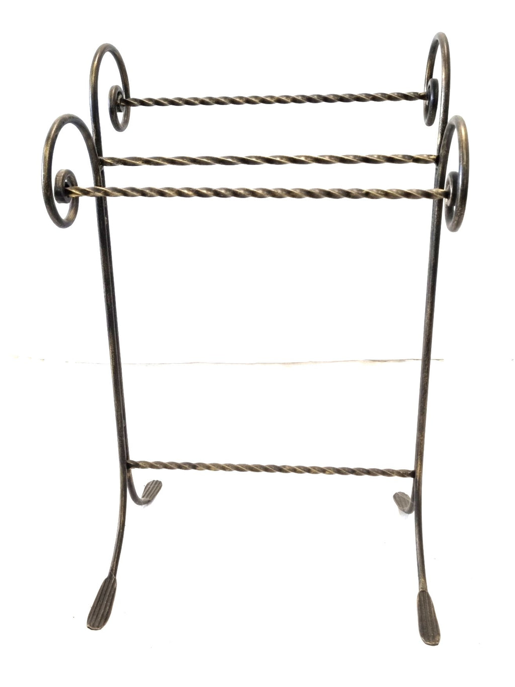 6628 Porta Asciugamani per Bagno in Ferro Battuto - Servomuto