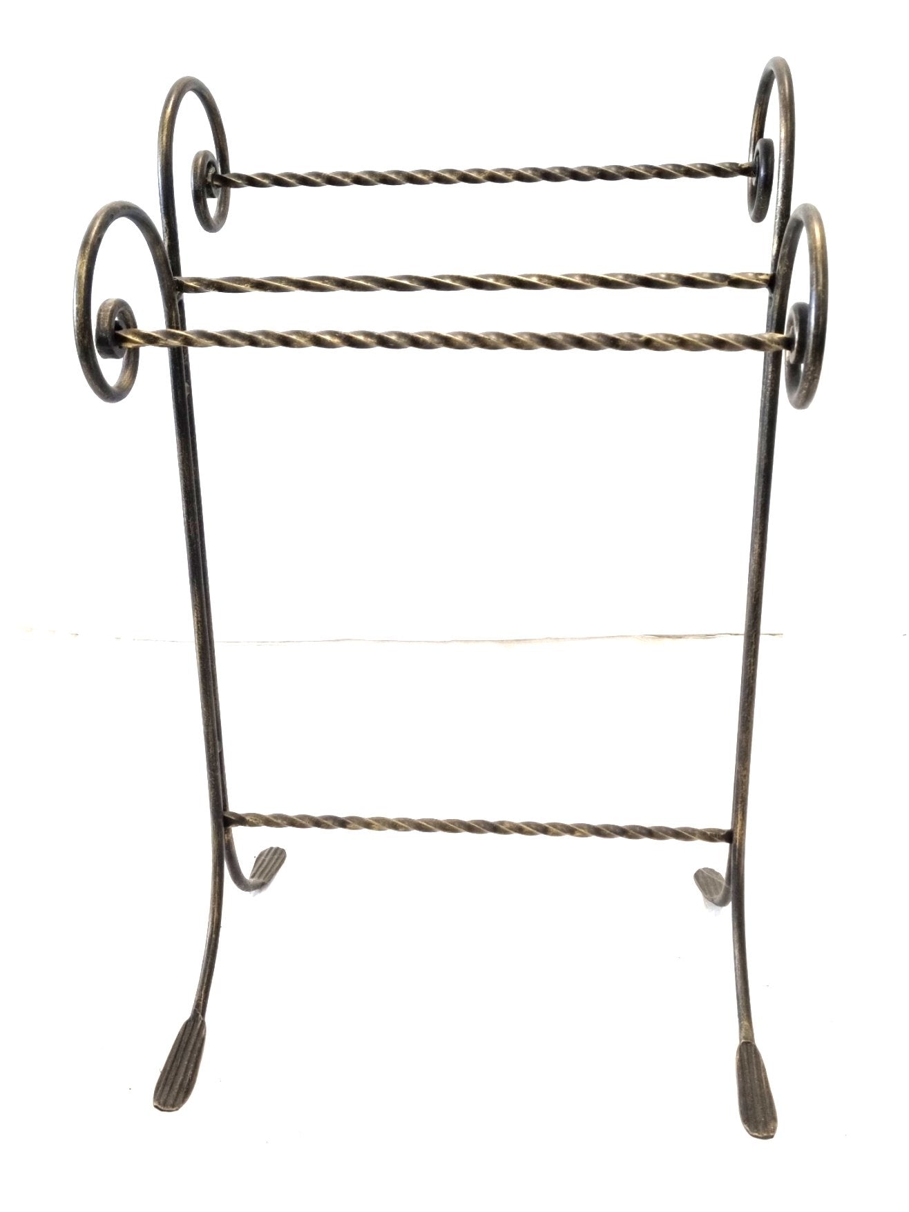 6628 Porta Asciugamani per Bagno in Ferro Battuto - Servomuto