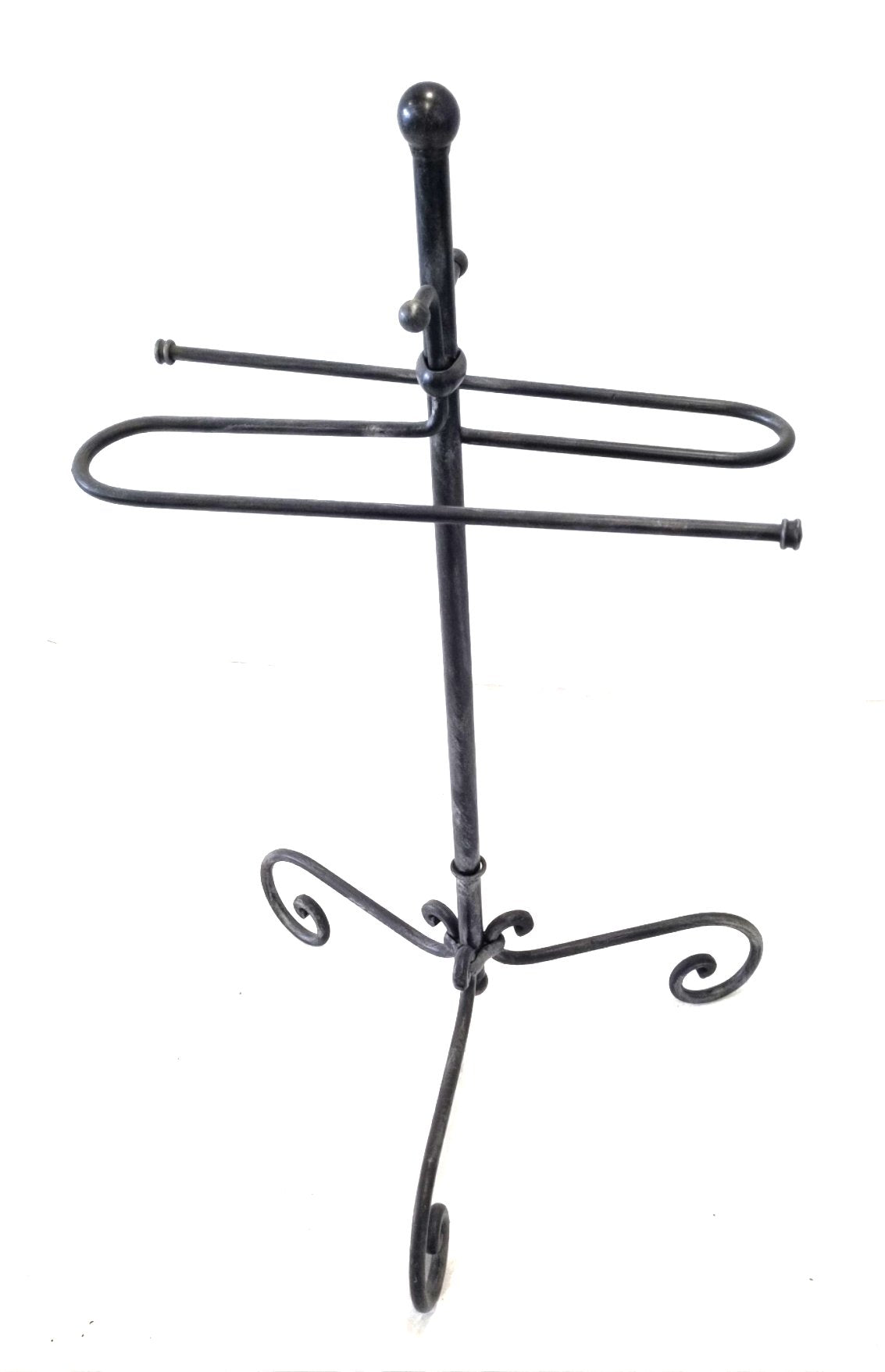 6643 Porta Asciugamani per Bagno in Ferro Battuto - Servomuto