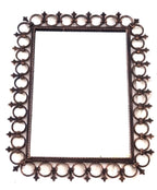 6843 Specchio in ferro battuto  - Specchiera