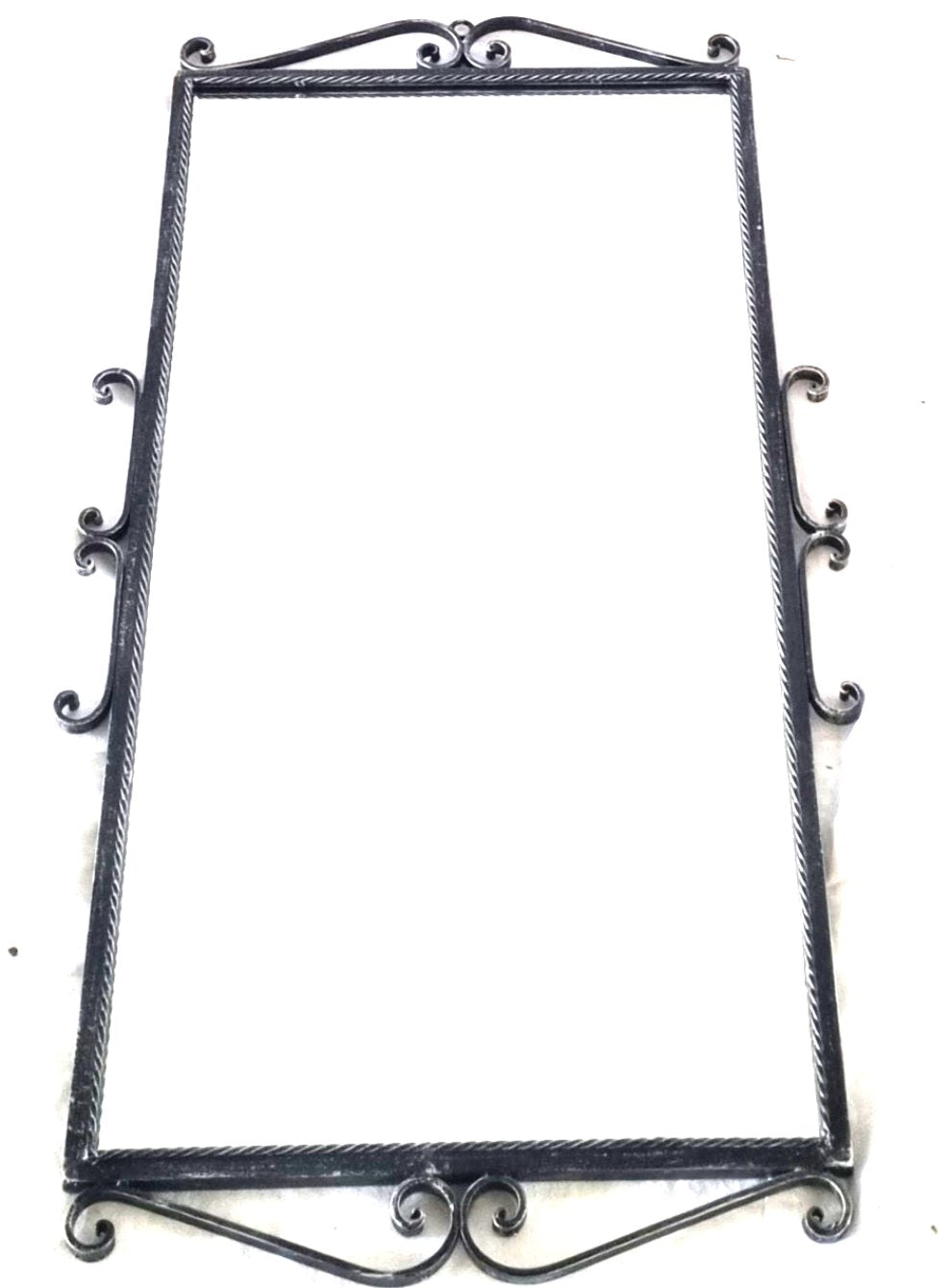 6857 Specchio in ferro battuto  - Specchiera