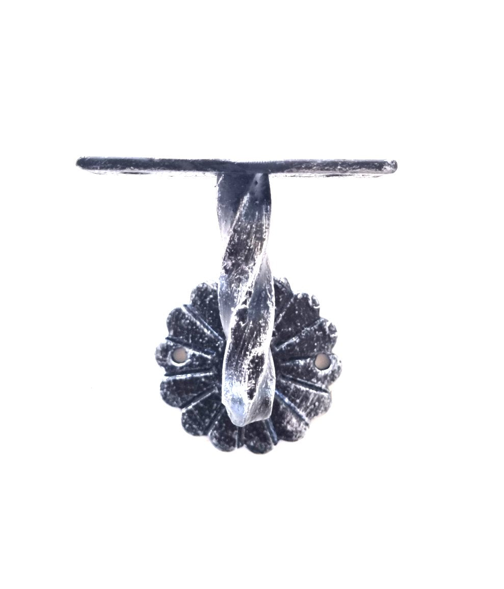 3610- Supporto Corrimano in Ferro Battuto - Supporto in Ferro Battuto