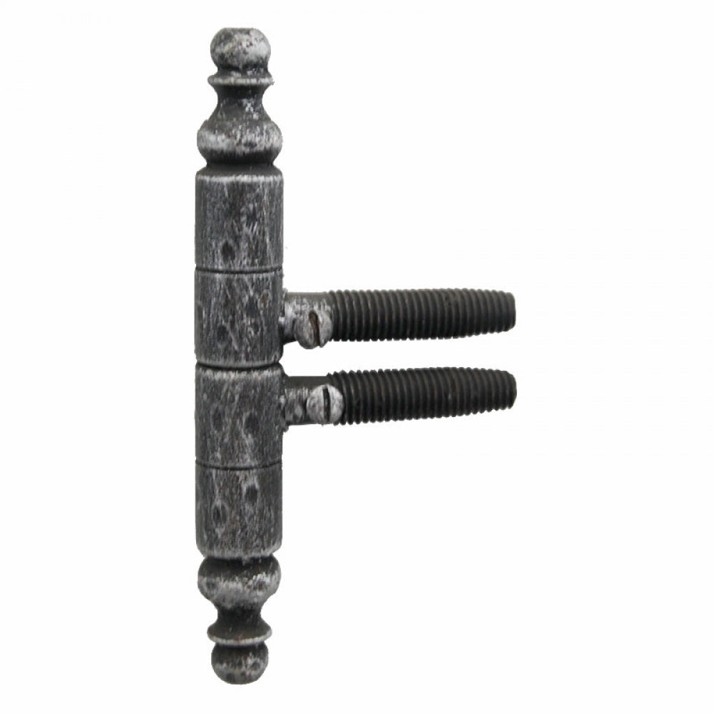 2167. Cerniera a Vite Artigianale in Ferro Battuto per Infissi - Cerniera Anuba