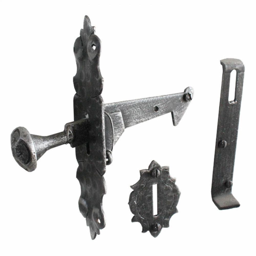 2271 Chiavistello di Sicurezza in ferro battuto con Fermaporta