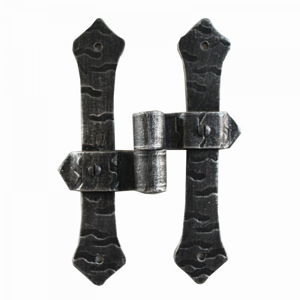 2623. Cerniera Centrale Doppia in Ferro Battuto per Mobili.