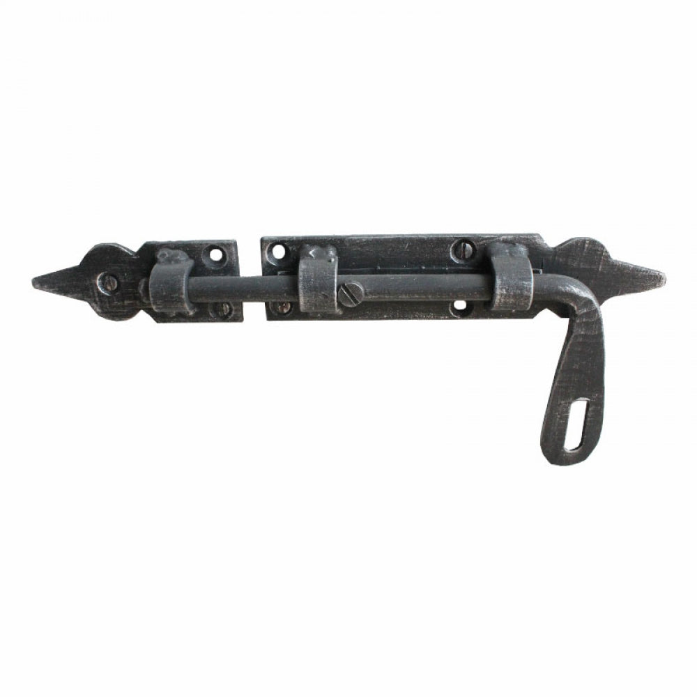 2815 Catenaccio Portalucchetto Artigianale per Porte Ferro Battuto