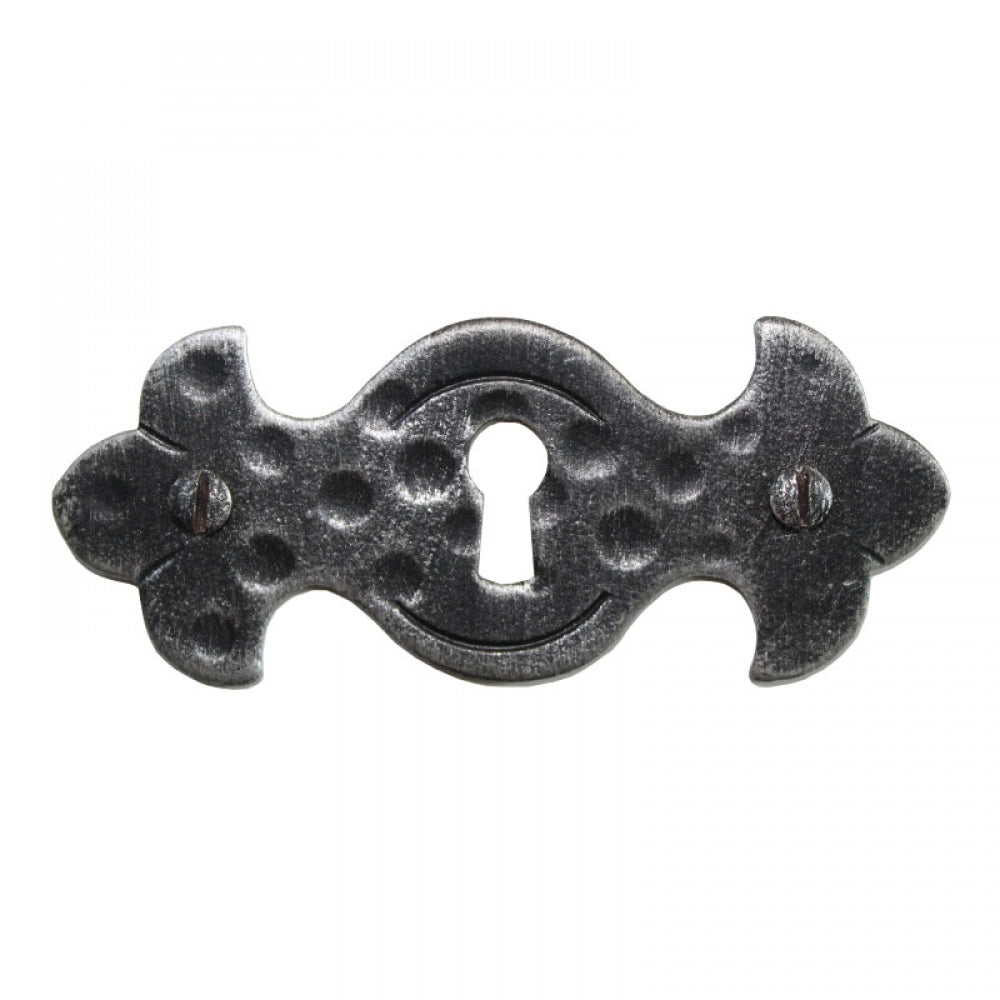 3166-OR Bocchetta Artigianale in Ferro Battuto per Mobili