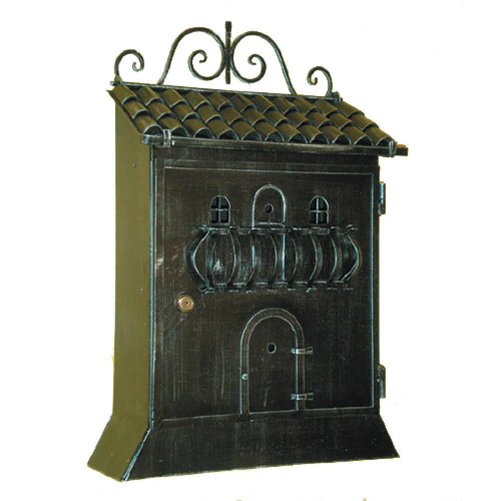 6018 Cassetta Postale in Ferro Battuto Artigianale.