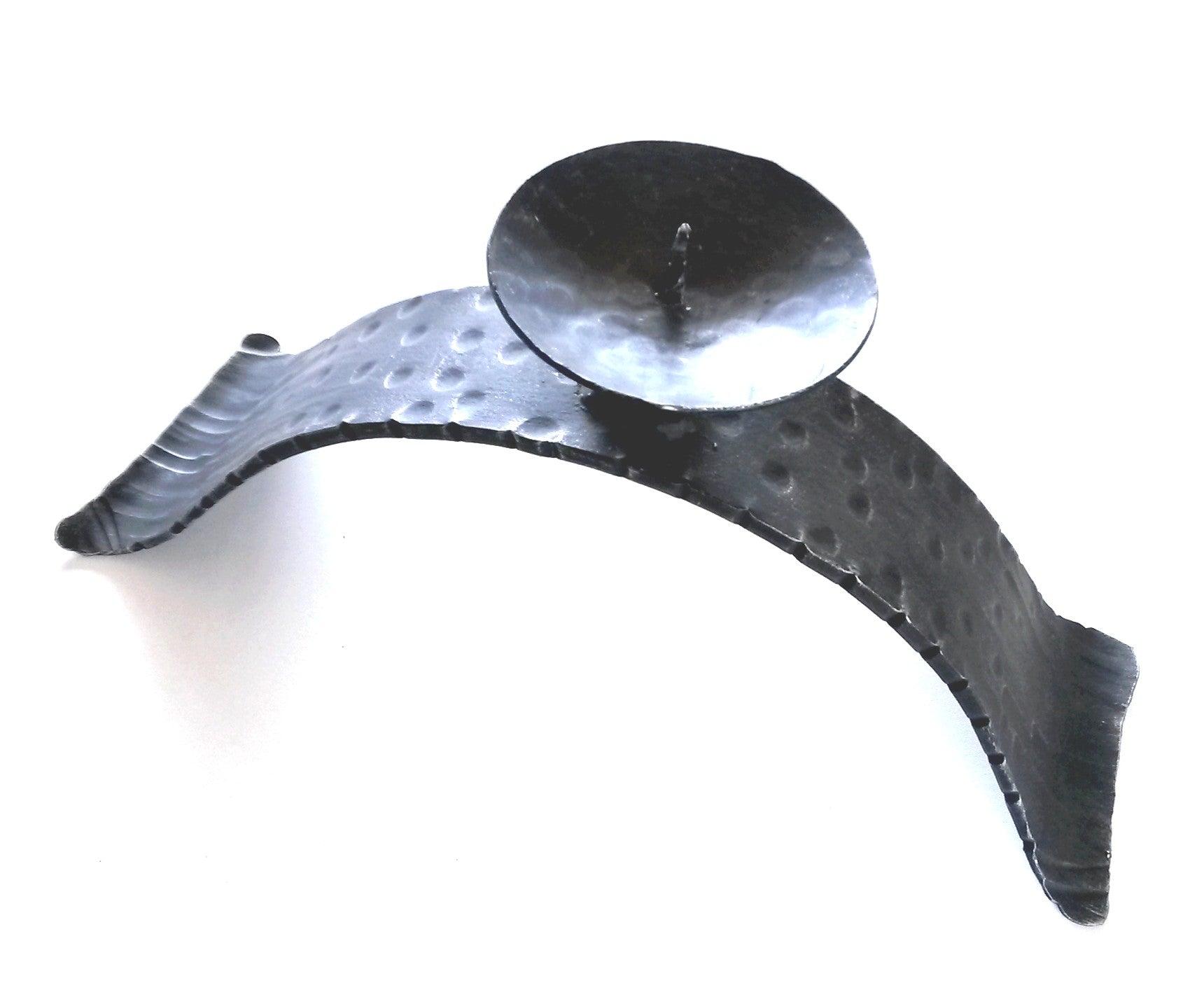 6196 Candeliere in ferro battuto - Portacandele