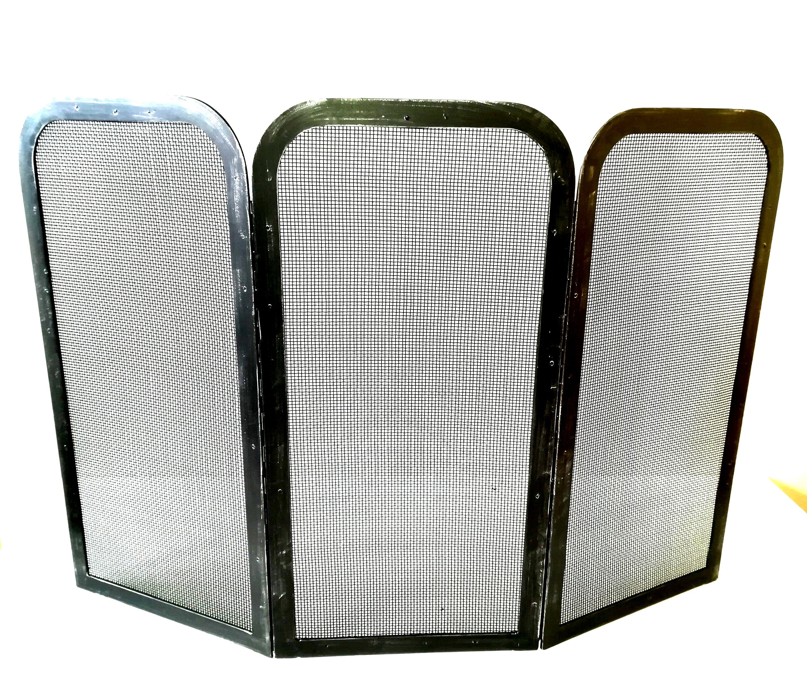 6331 Parascintille per camino in ferro battuto - Schermo camino