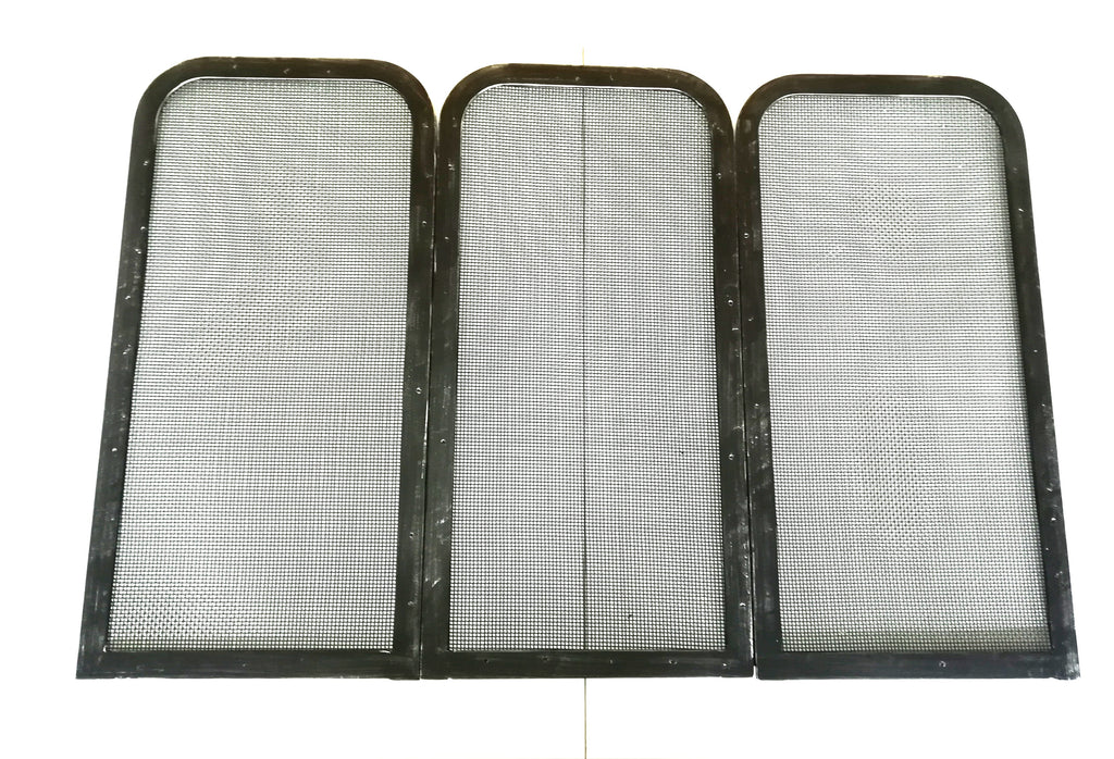 6331 Parascintille per camino in ferro battuto - Schermo camino