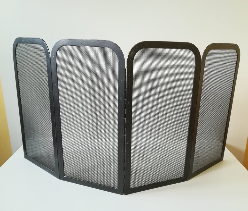 6332 Parascintille per camino in ferro battuto - Schermo camino