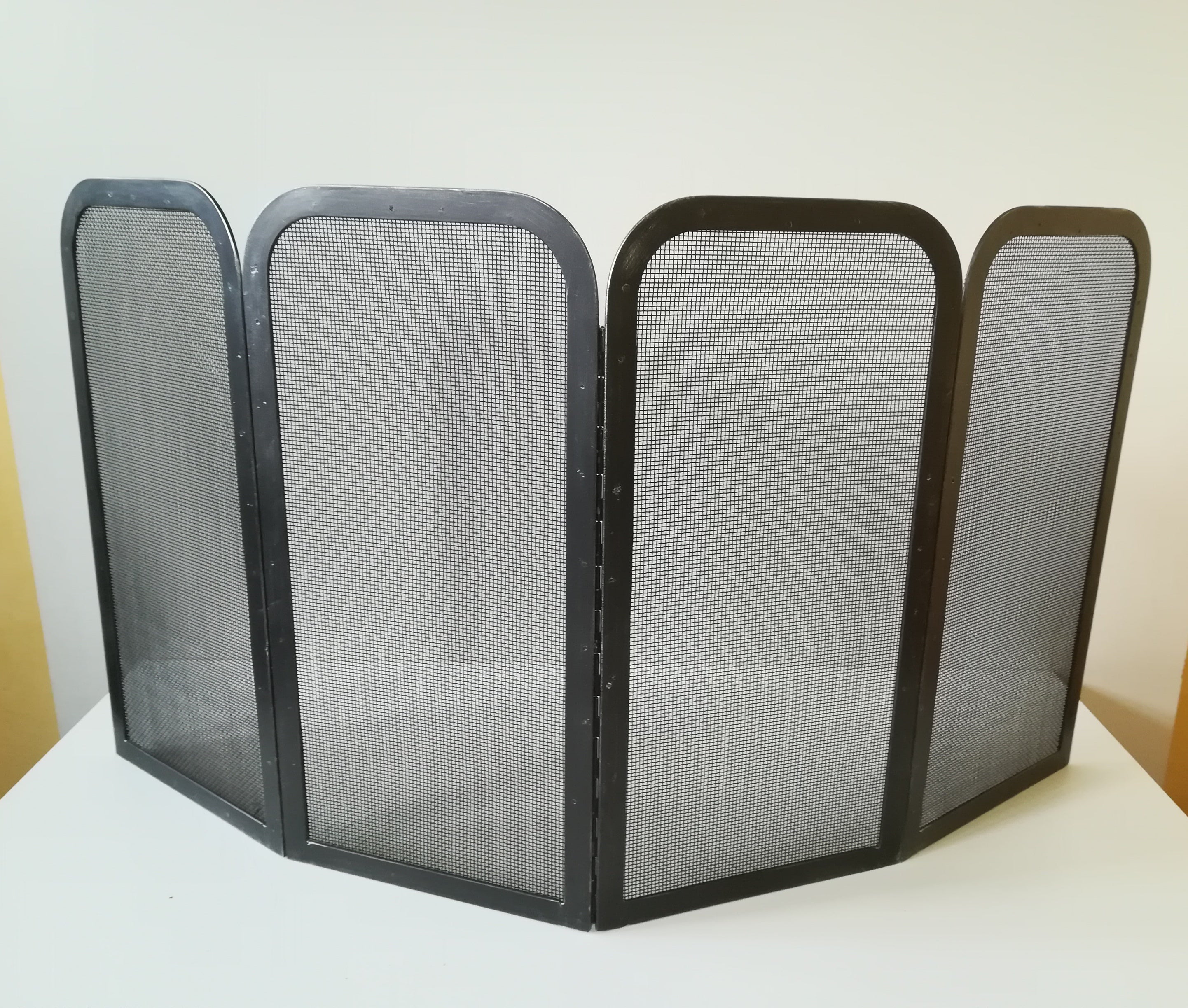 6332 Parascintille per camino in ferro battuto - Schermo camino