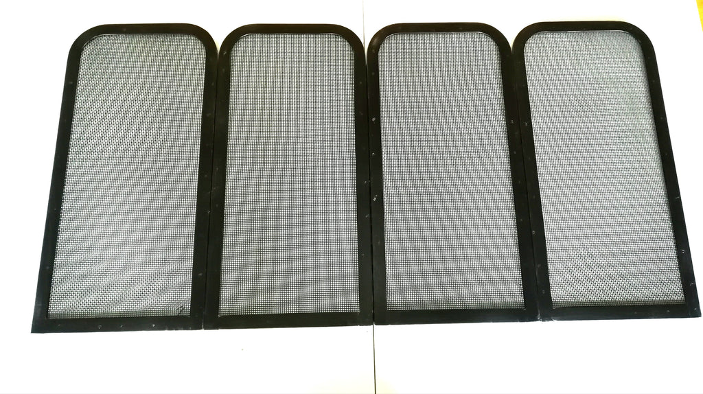 6332 Parascintille per camino in ferro battuto - Schermo camino