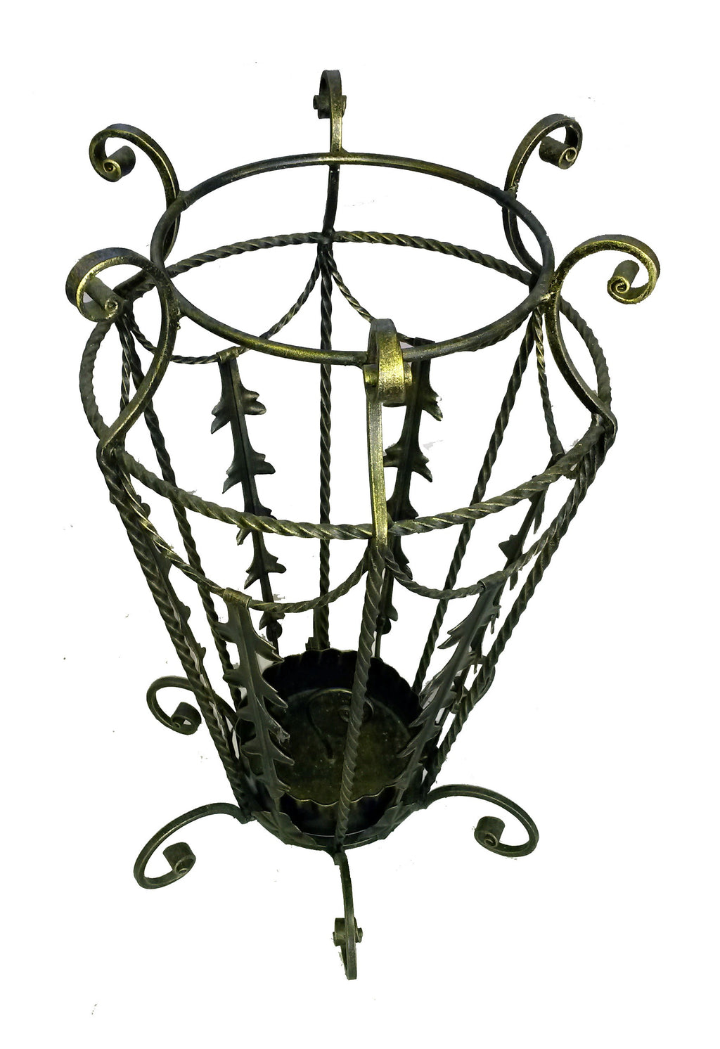 6851 Portaombrelli in ferro battuto