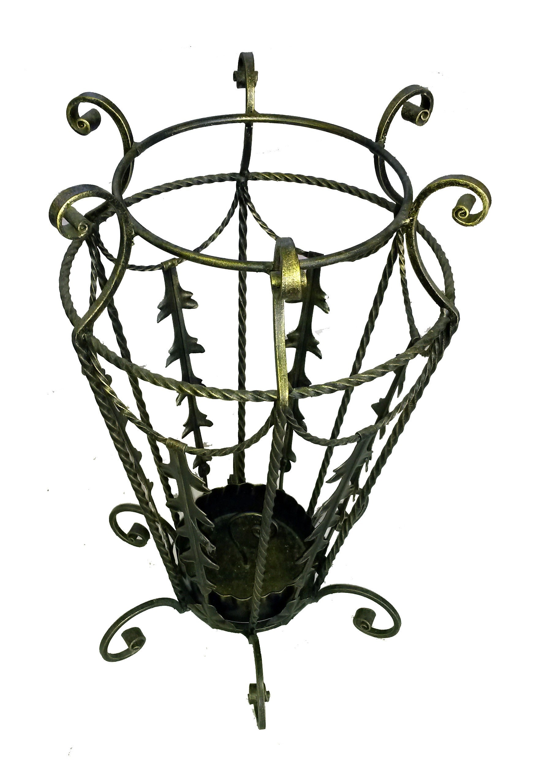 6851 Portaombrelli in ferro battuto