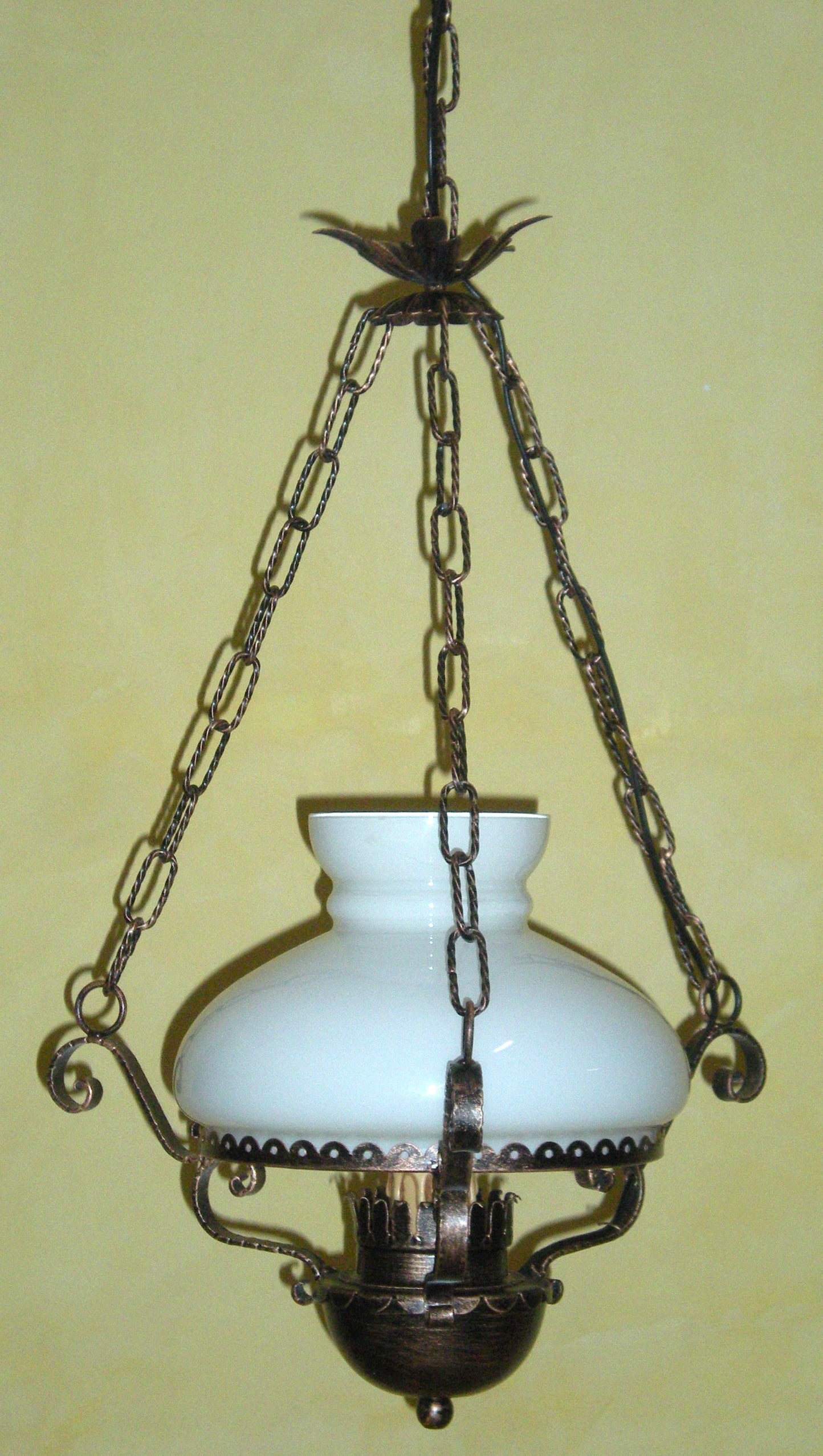 8020 Lampadario in ferro battuto a 1 luce