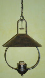 8078 Lampadario in ferro battuto a 1 luce