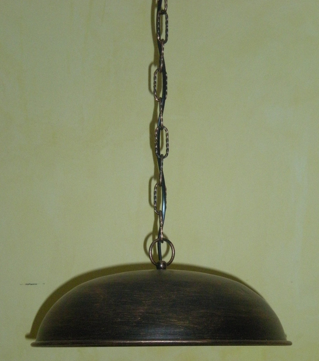 8301 Lampadario in ferro battuto a 1 luce