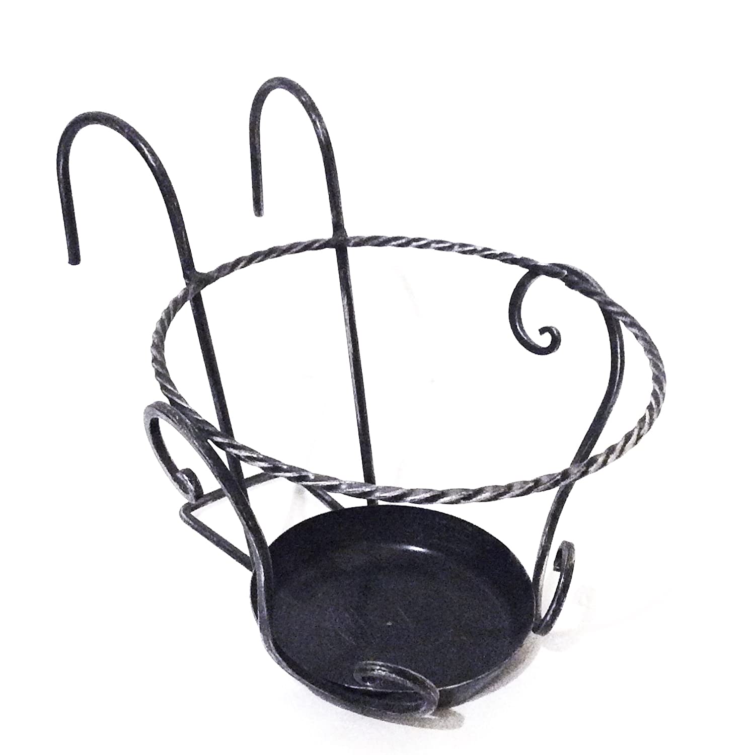 6111 - Portavaso da balcone. Supporto vaso da balcone Lorenz Ferart