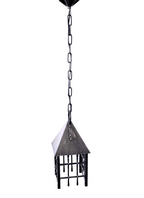 8609 Lanterna a soffitto in ferro battuto - Lanterna a catena