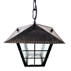 8555 Lanterna a soffitto in ferro battuto - Lanterna a catena