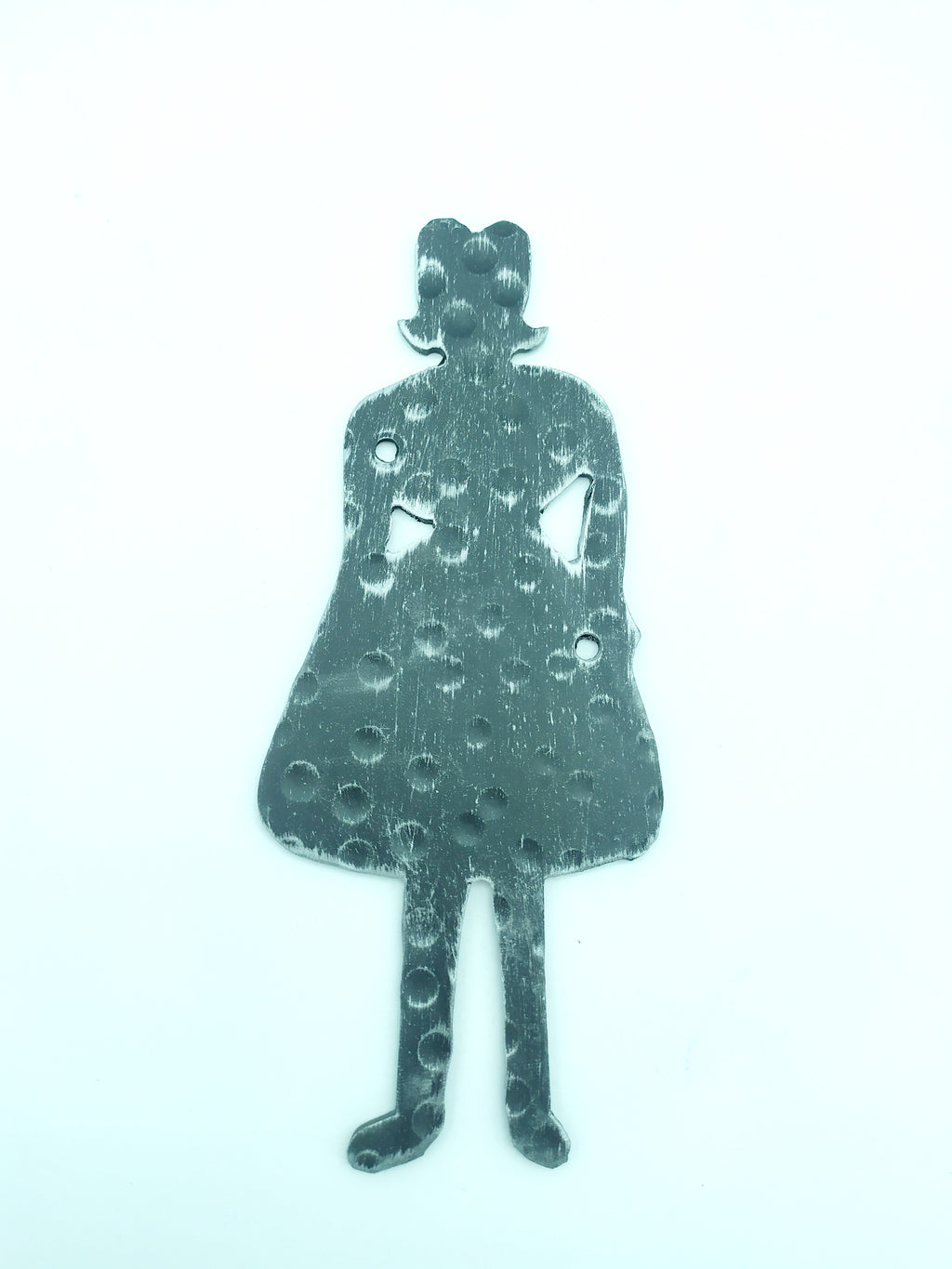 2207 Targhetta Figura donna WC - Cartelli Toilette e WC