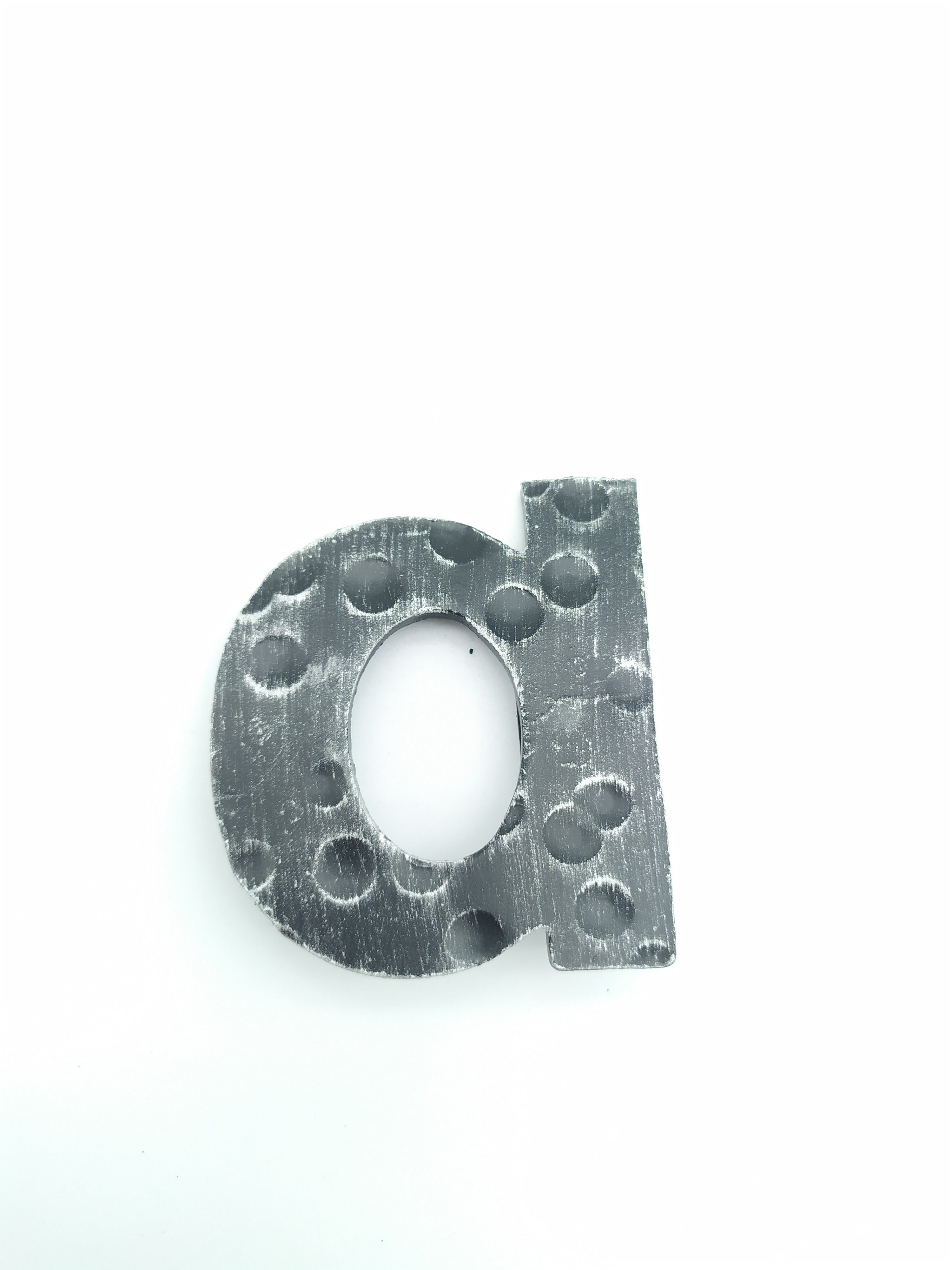 2209-A Lettera per civico in ferro battuto martellato